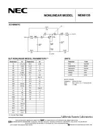 Datasheet NE68135 производства NEC
